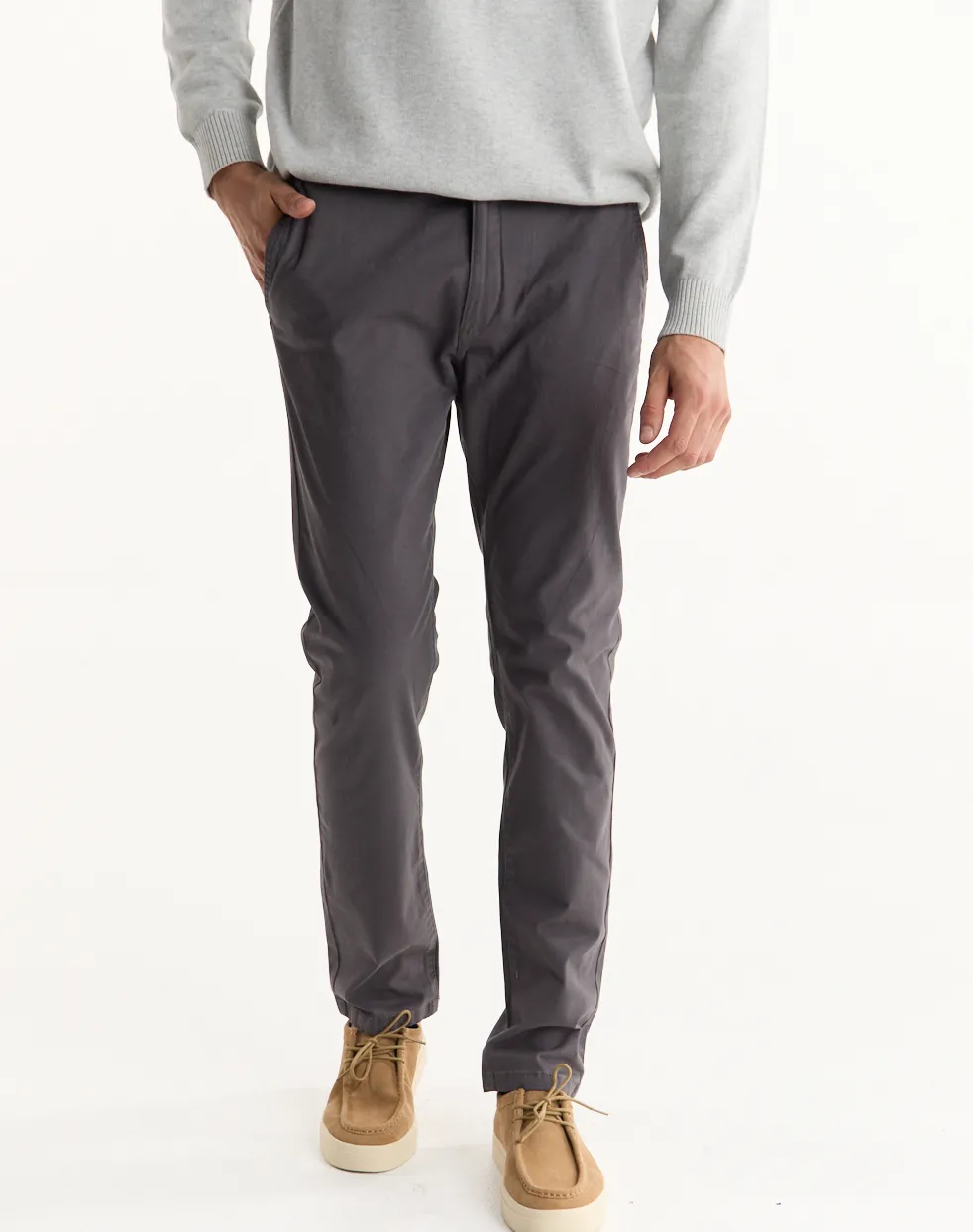 Pantalón chino gabardina hombre Equus